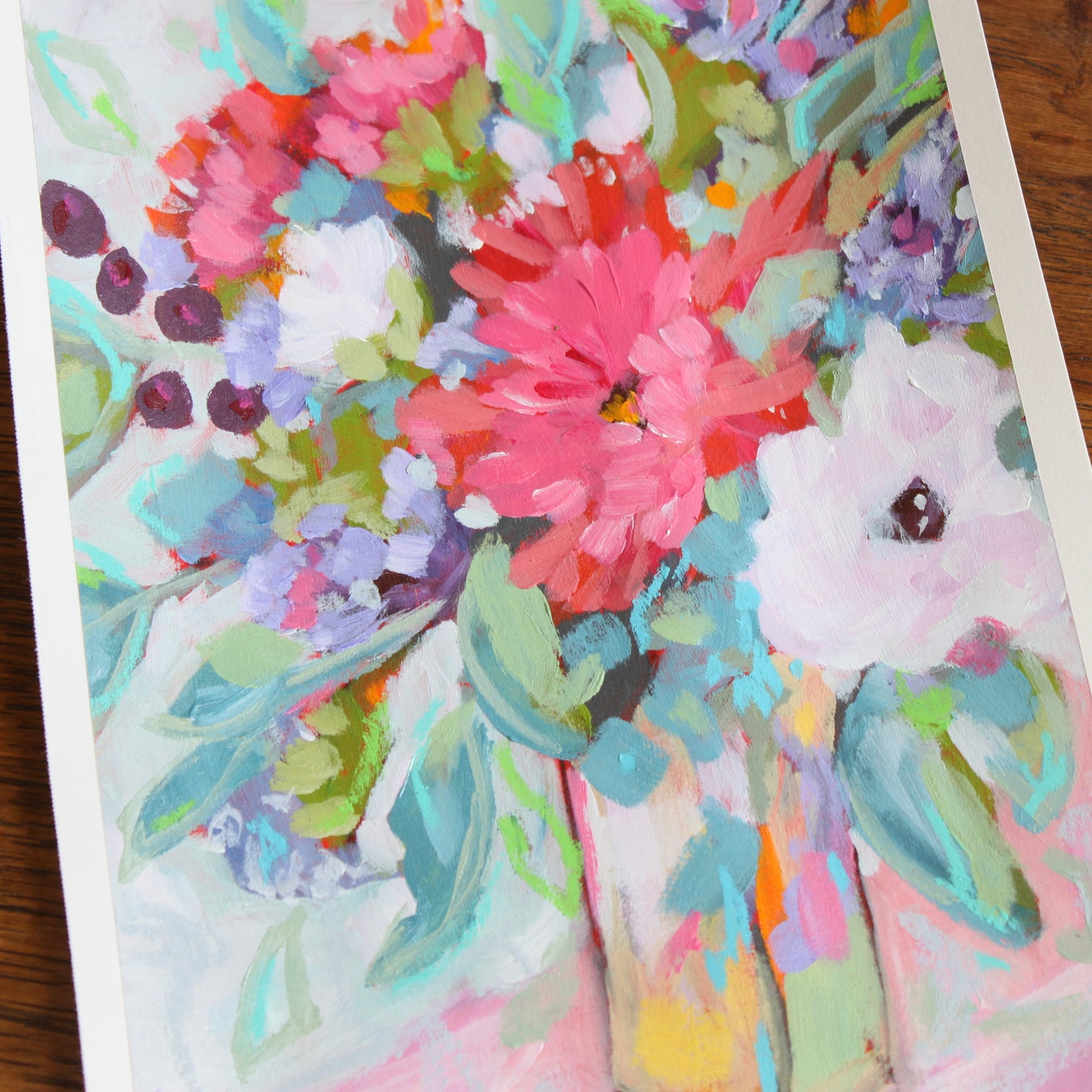 Blossoms on paper