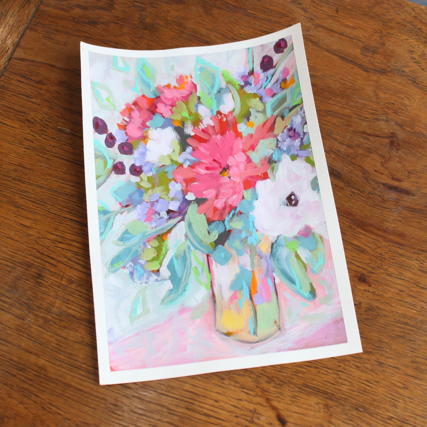 Blossoms on paper