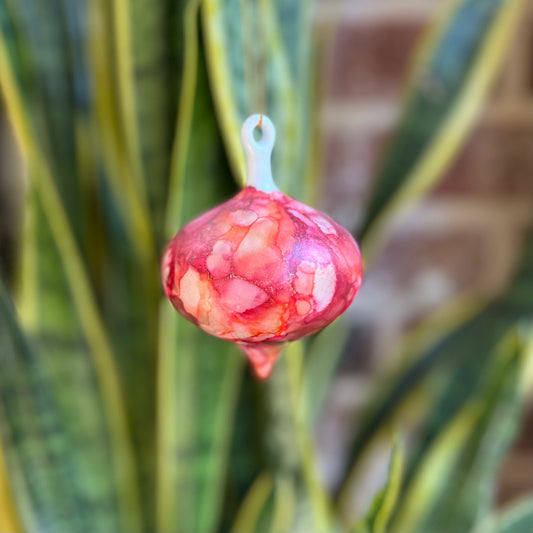 Wide Teardrop Ornament