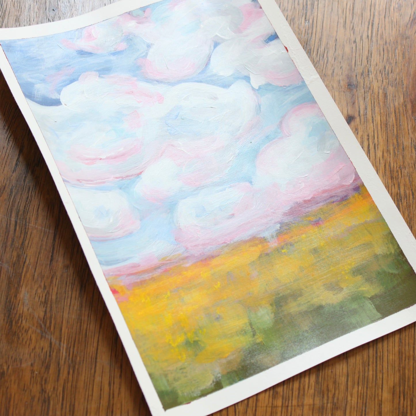 Morning Glory on paper