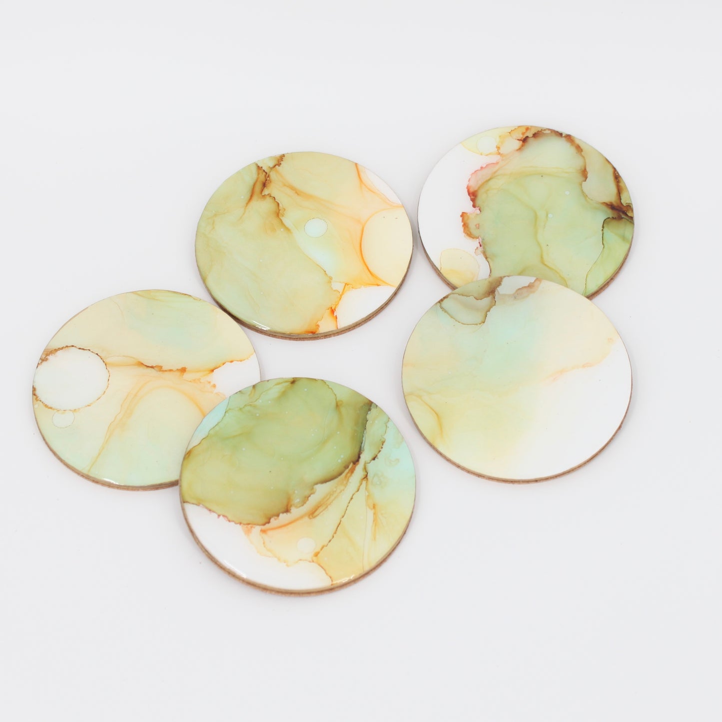 Lucky Day 5 piece coaster set