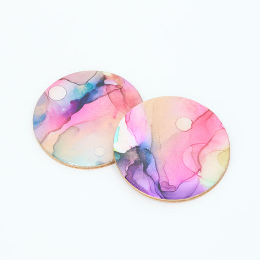 Colorful Coaster Pair