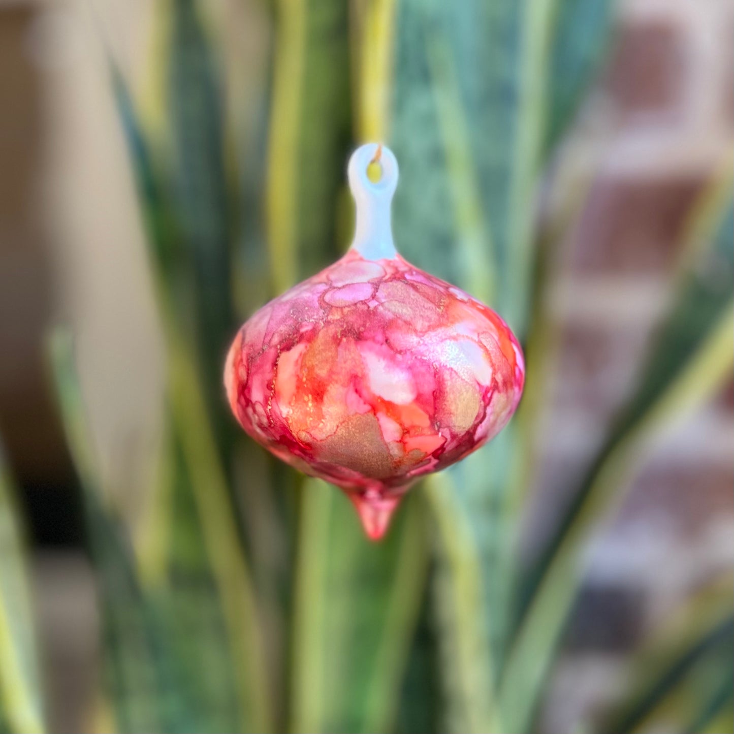 Wide Teardrop Ornament