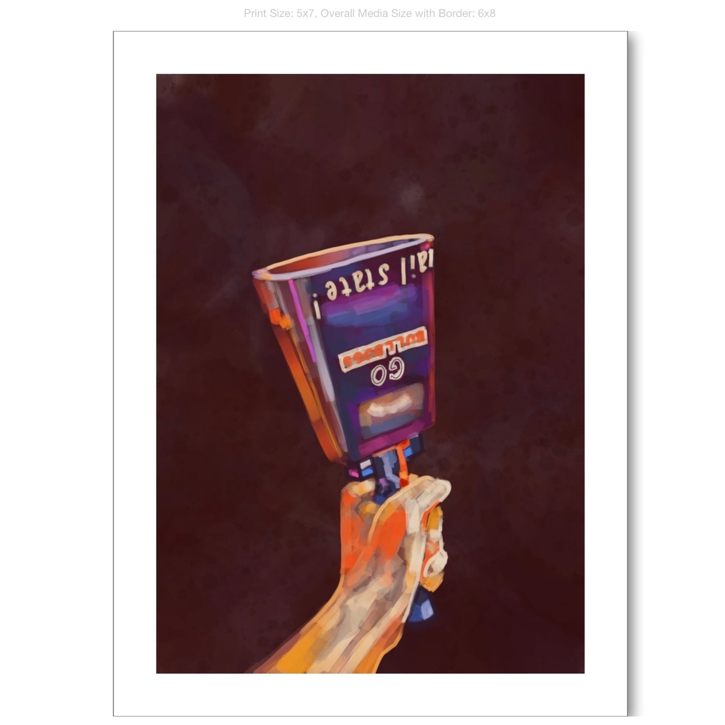 More Cowbell Giclee on Premium Heavyweight Paper