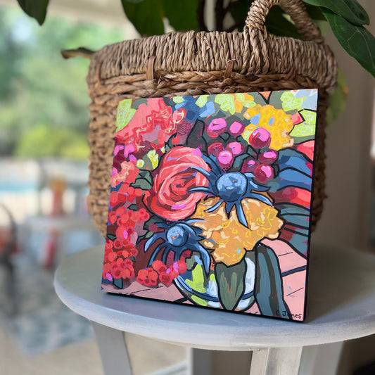 8” x 8” Fall Berry Floral