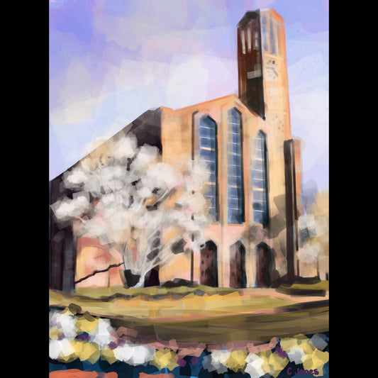 Chapel of Memories on Gallery Wrapped Canvas