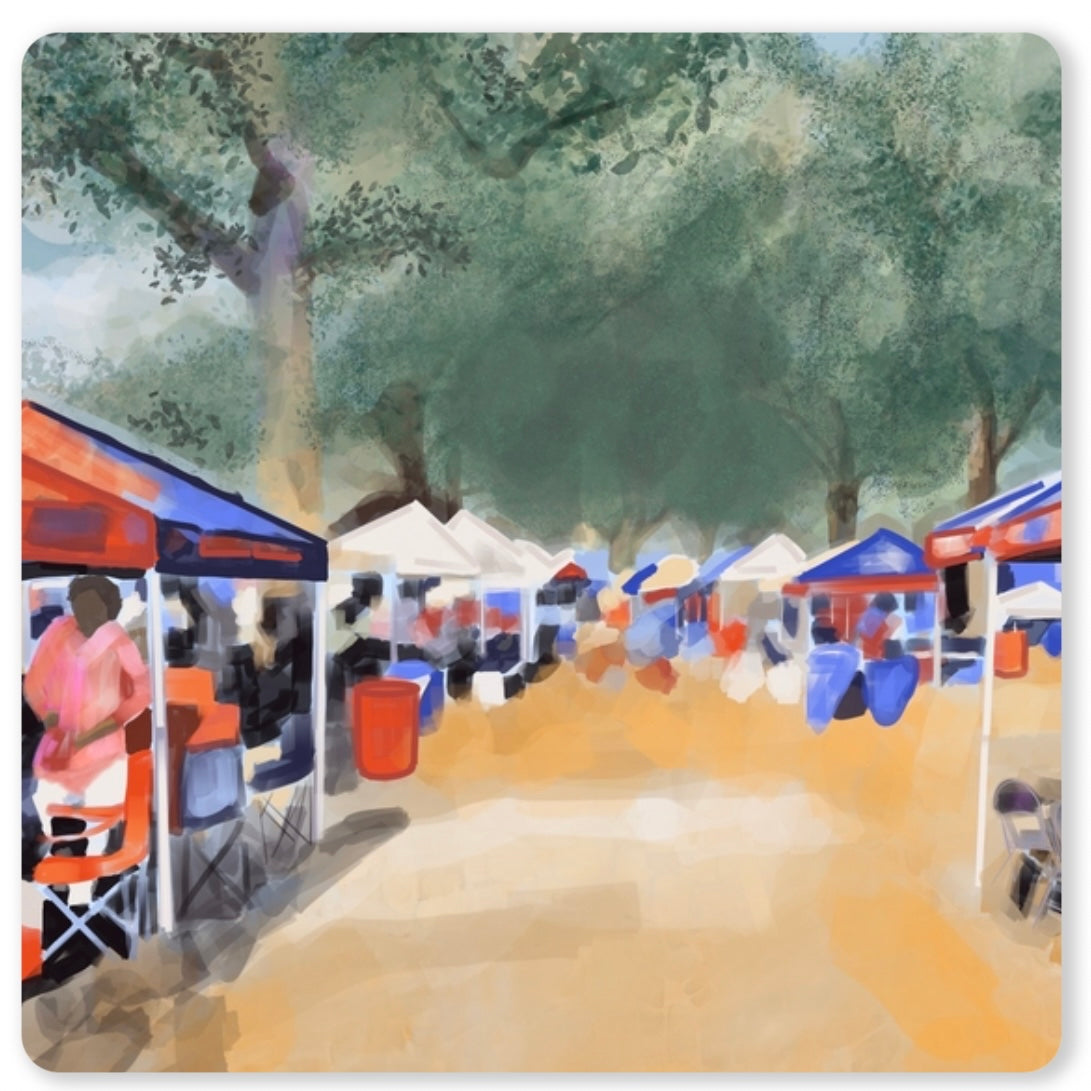Tents in The Grove Coasters