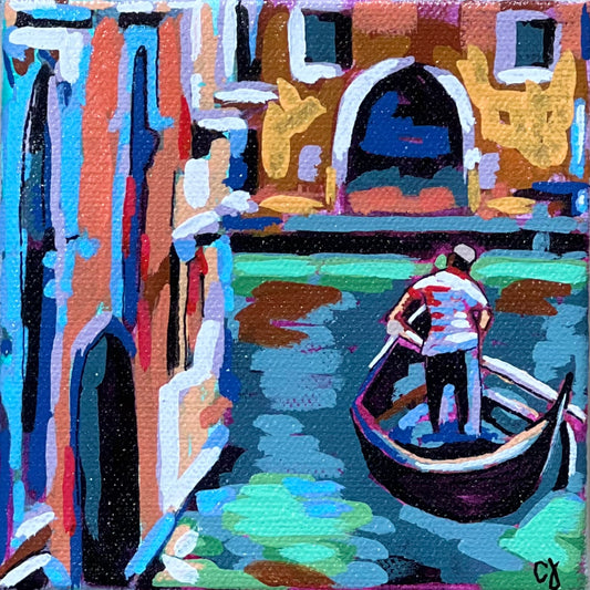 5” x 5” Venice Scene