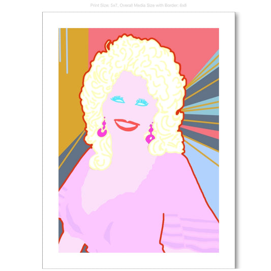 Hello Dolly Giclee on Premium Heavyweight Paper