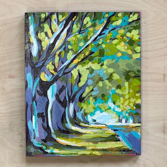 8” x 10” Tree Lined Street
